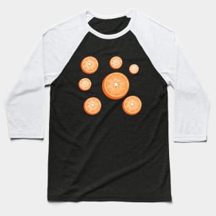 Constellation of Oranges by Cricky Baseball T-Shirt